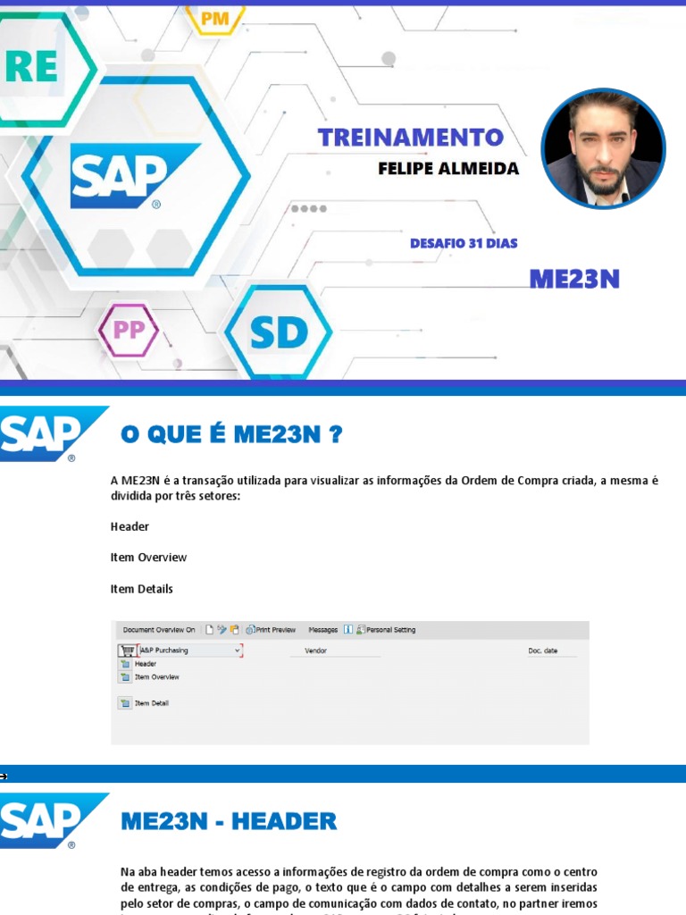 ME23N | PDF