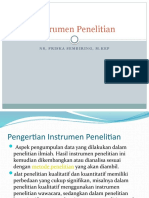 Instrumen Penelitian