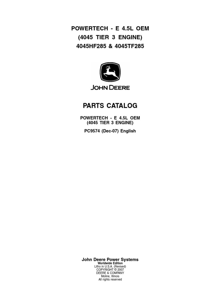 John Deere 212 Mower Deck Tie Rod End Kit (1 Set) Fits John Deere M82572 For 212, 214, 216, 300, 312, 314, 316, 317 Models John Deere Belt M82462