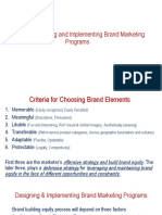 UNIT III-updated Designing & Implementing Brand Marketing Programs