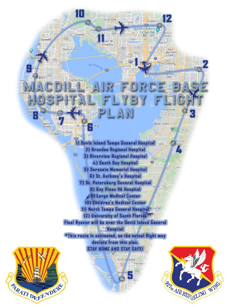 MacDill AFB Flyover