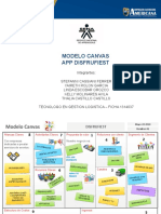 Modelo Canvas APP DisfruFiest