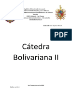 Cátedra Bolivariana II