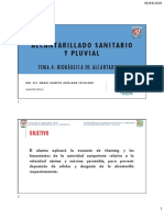 Tema 04 - Hidráulica de Alcantarillas PDF