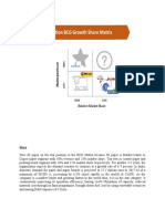 JK Organization BCG Growth Share Matrix