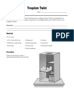 Tropism Twist Worksheet