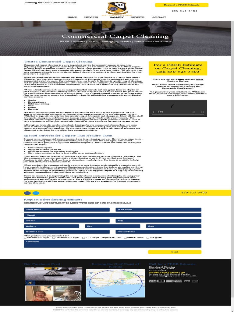 Commercial Carpet Cleaner in Pensacola, FL PDF