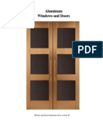 Aluminum Windows Doors