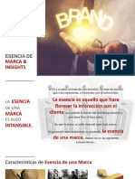 Sesión #5 - Escencia Marca + Insights PDF