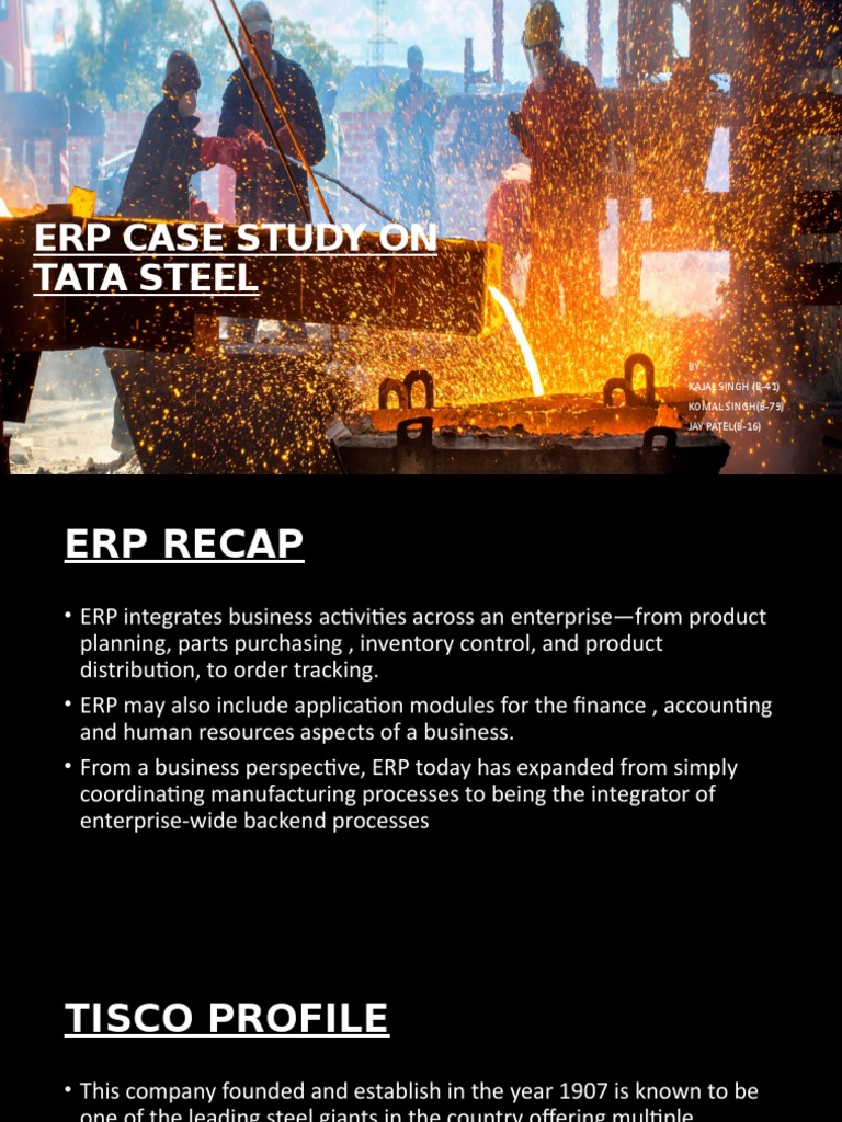 Erp Case Study | PDF | Enterprise Resource Planning | Sap Se