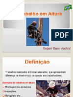 Trabalho em Altura - CONDIÇÕES FÍSICAS