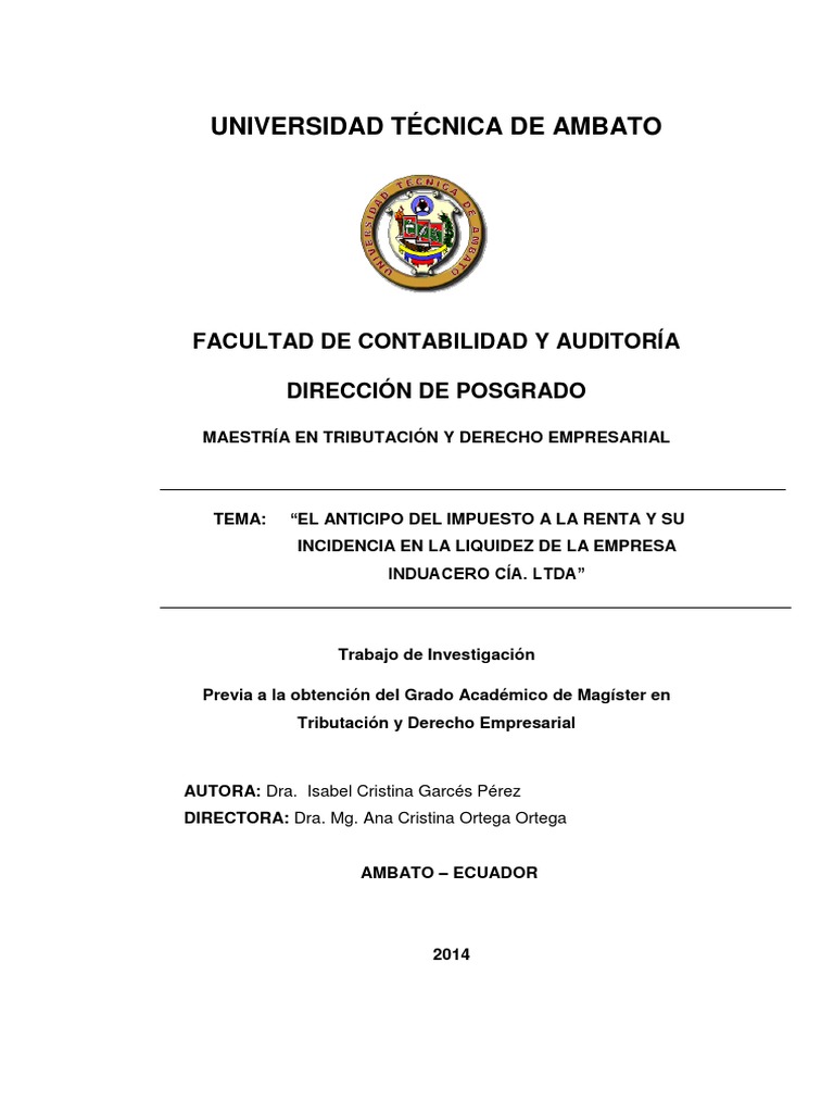 TMTR008 2014 PDF | PDF | Impuesto sobre la renta | Impuestos