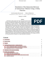 Modeling Interactions Between Conventional and Autonomous Vehicles