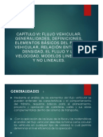 Capítulo VI - Flujo Vehicular-1 PDF