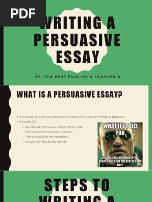 persuasive essay 