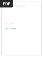 ICT-101 Discrete Mathematics For IT