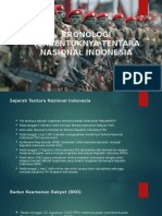 Kronologi Terbentuknya Tentara Nasional Indonesia