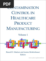 Contamination Control in Healthcare Product Manufacturing Volume 1 - Contenido