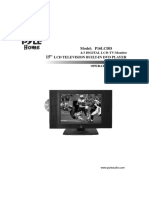 Model P16LCDD: LCD Television Built-In DVD Player