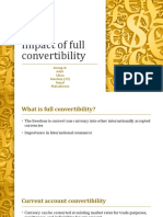 Impact of Full Convertibility