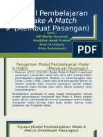 Model Pembelajaran Make A Match (Membuat Pasangan