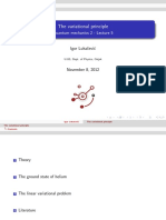 Lecture 6 Variational Principle PDF