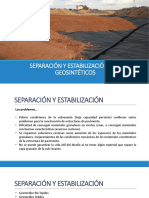 Separacion y Estabilizacion Con Geosinteticos 2018