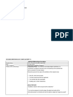 Mind Map Research Methodology. Qualitative Research