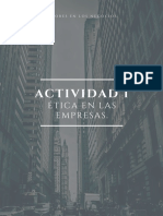 Actividad 1 - Ética en Las Empresas.