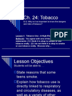 CH 24 - Lesson 1 - Tobacco