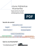 Estructuras Hidráulicas-Alcantarillas