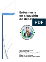 Enfermería en Situación de Desastre