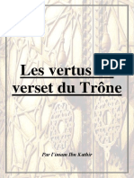 Les Vertus Du Verset Du Trone