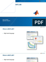 Introduction To MATLAB: Sean de Wolski Application Engineer