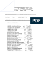 Lembar Kemajuan Akademik Mahasiswa Aktif