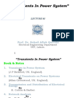 (Lecture #1) Transients in Power System