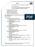 Taller Documentos Empresariales