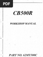 Download CB500R Workshop Manual by Hans van Bussel SN46115950 doc pdf