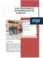 Informe Ptar Yunguyo