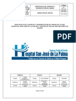 Protocolo Limpieza y Desinfeccion Areas