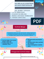 Penilaian Melalui Kontrak Belajar Dan Portofolio