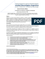 Conduccion de Vehiculos en El Deterioro Cognitivo y La Demencia PDF