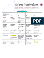 B CoronaVirus Calendar