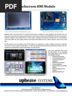 Touchscreen HMI Module