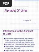 Alphabet of Lines