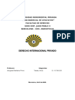 Derecho Internacional Privado