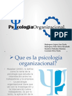 Psicologiaorganizacional