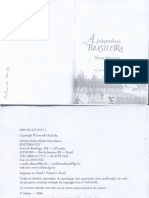 ECONOMIA E POLÍTICA NA EXPLICAÇÃO DA INDEPENDÊNCIA DO BRASIL. A independência do Brasil. PEDREIRA, Jorge Miguel. 2006