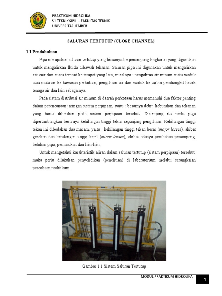 MODUL CLOSE CHANNEL Fix | PDF | Sains & Matematika