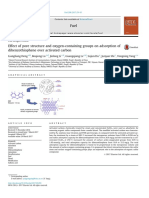Effect of Pore Structure and Oxygen-Containing Groups On Adsorption of PDF